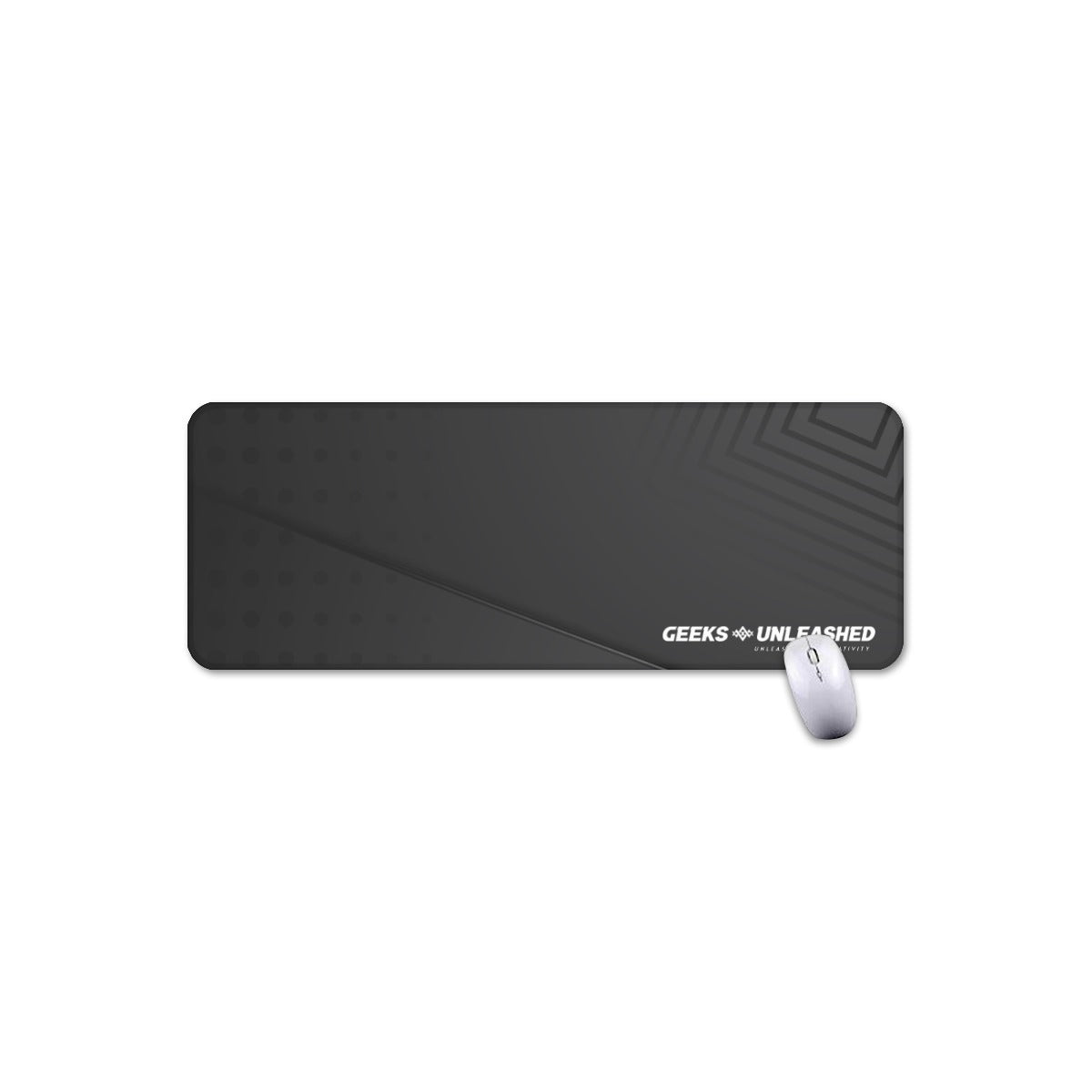 GU 'Digital Carbon' Large Mouse Pad
