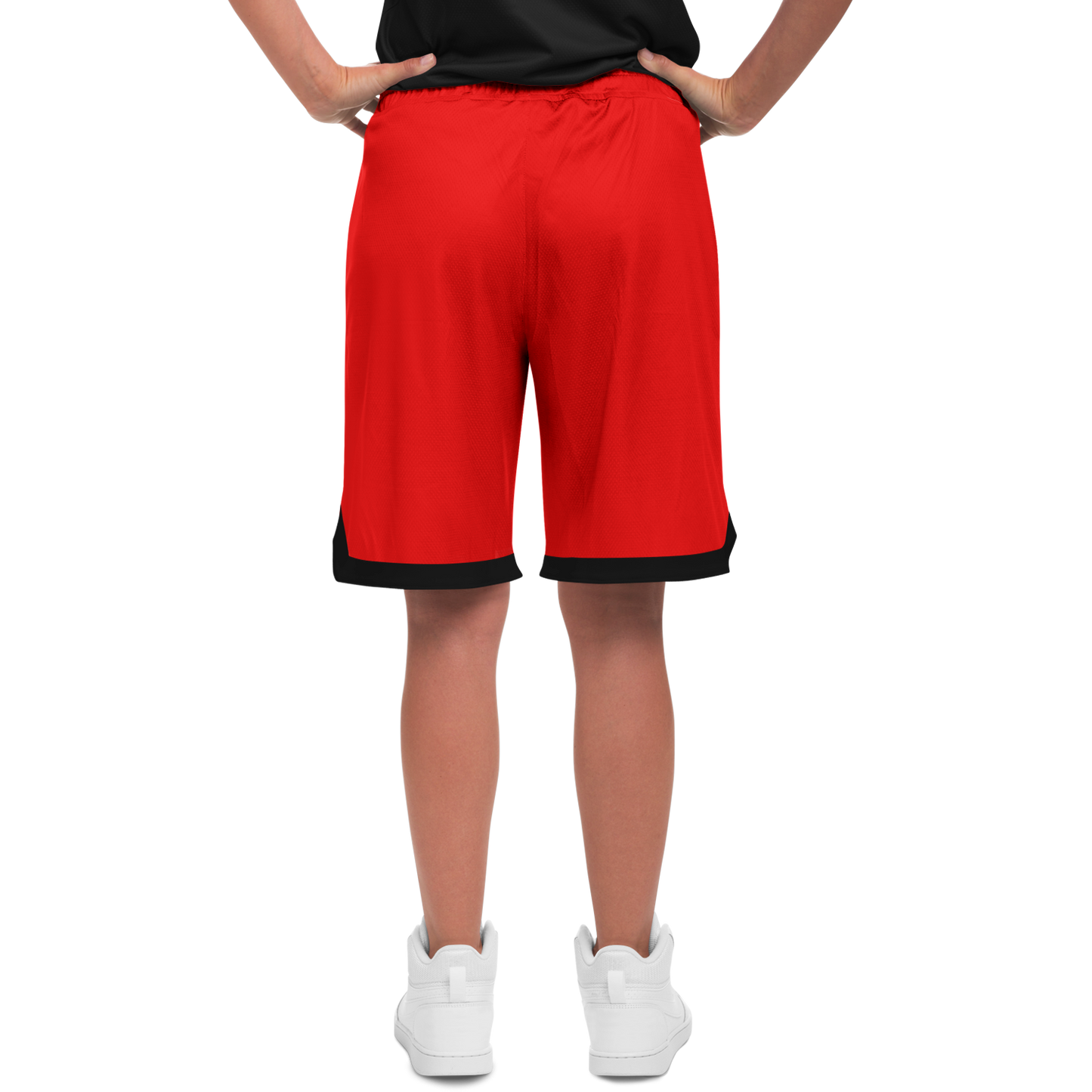 Adult KTG13 TV Red Basketball Shorts