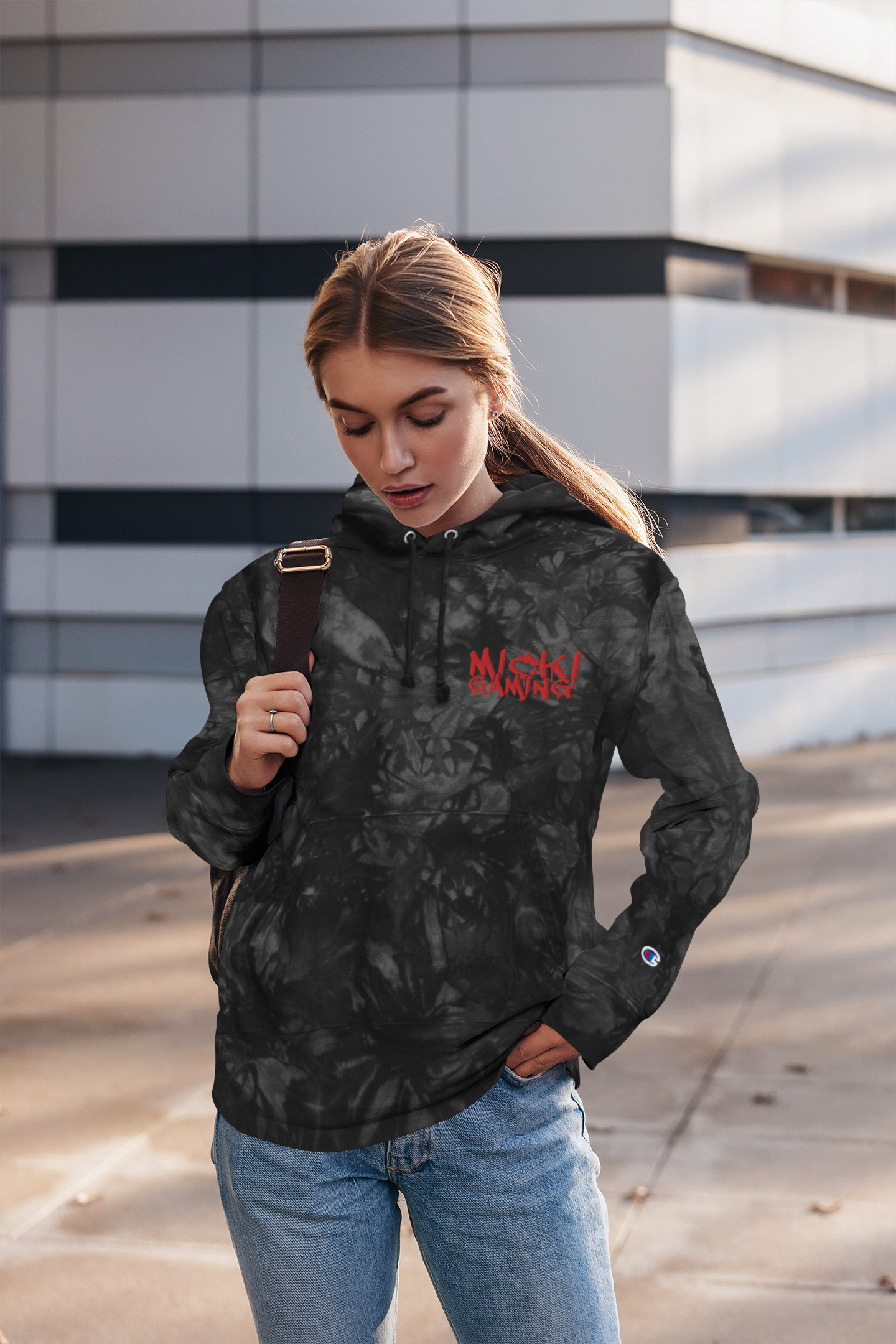 Micki Gaming Unisex Champion Tie-Dye Hoodie