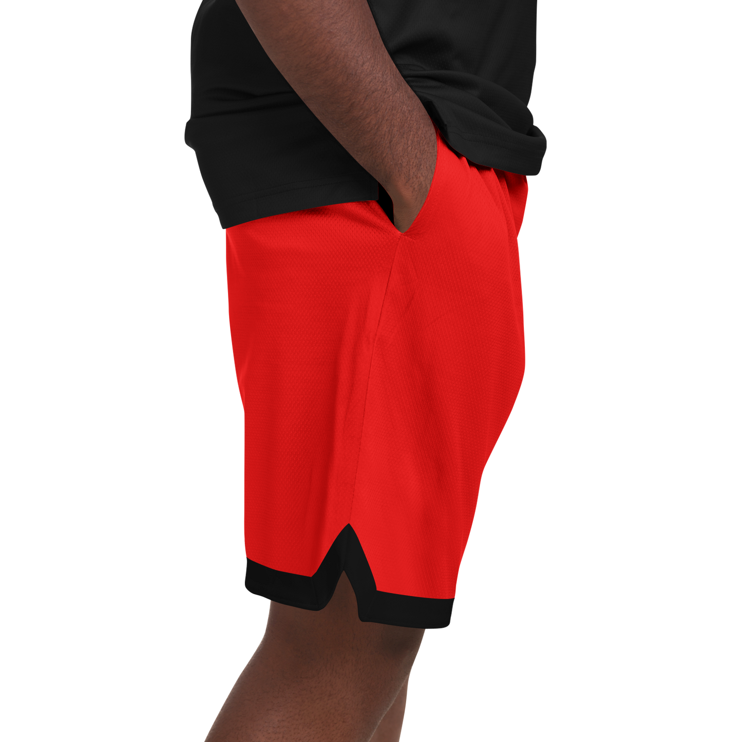 Adult KTG13 TV Red Basketball Shorts