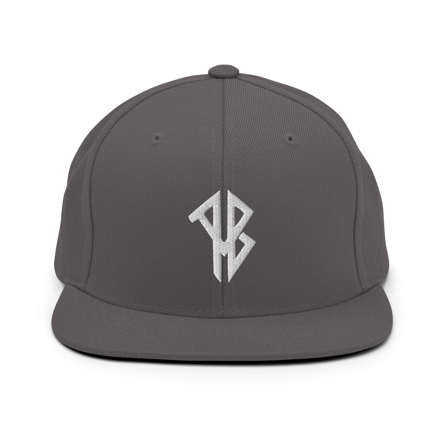 AlphaBroVR AB Logo Flat Brim Snapback