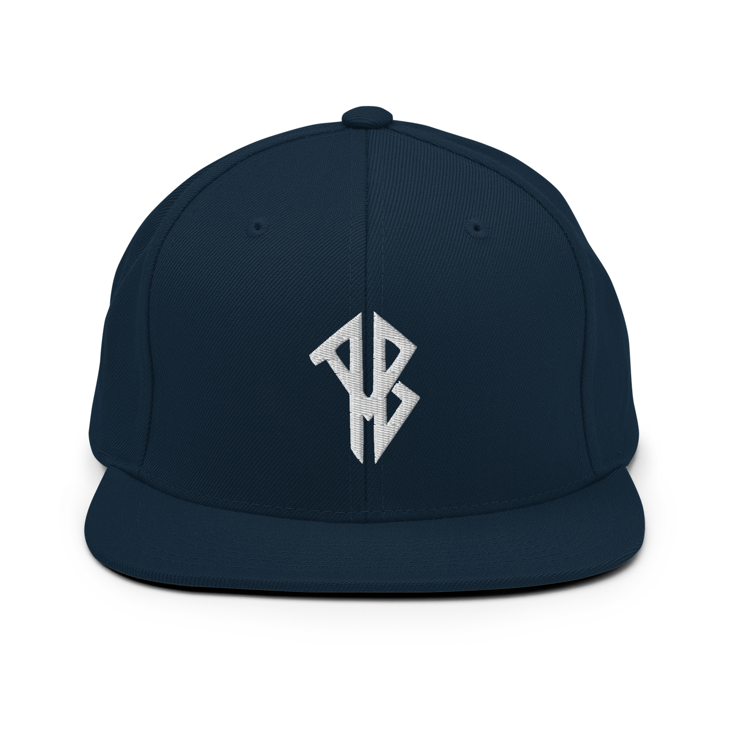 AlphaBroVR AB Logo Flat Brim Snapback