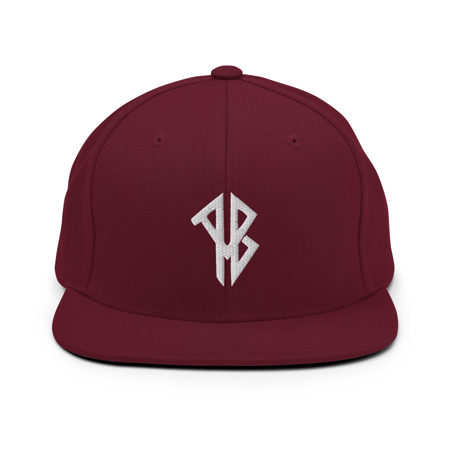 AlphaBroVR AB Logo Flat Brim Snapback