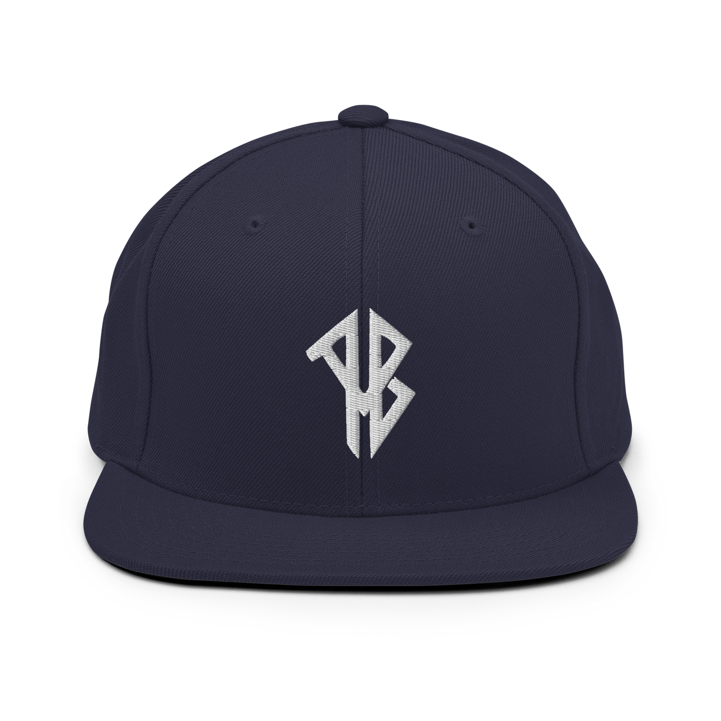 AlphaBroVR AB Logo Flat Brim Snapback