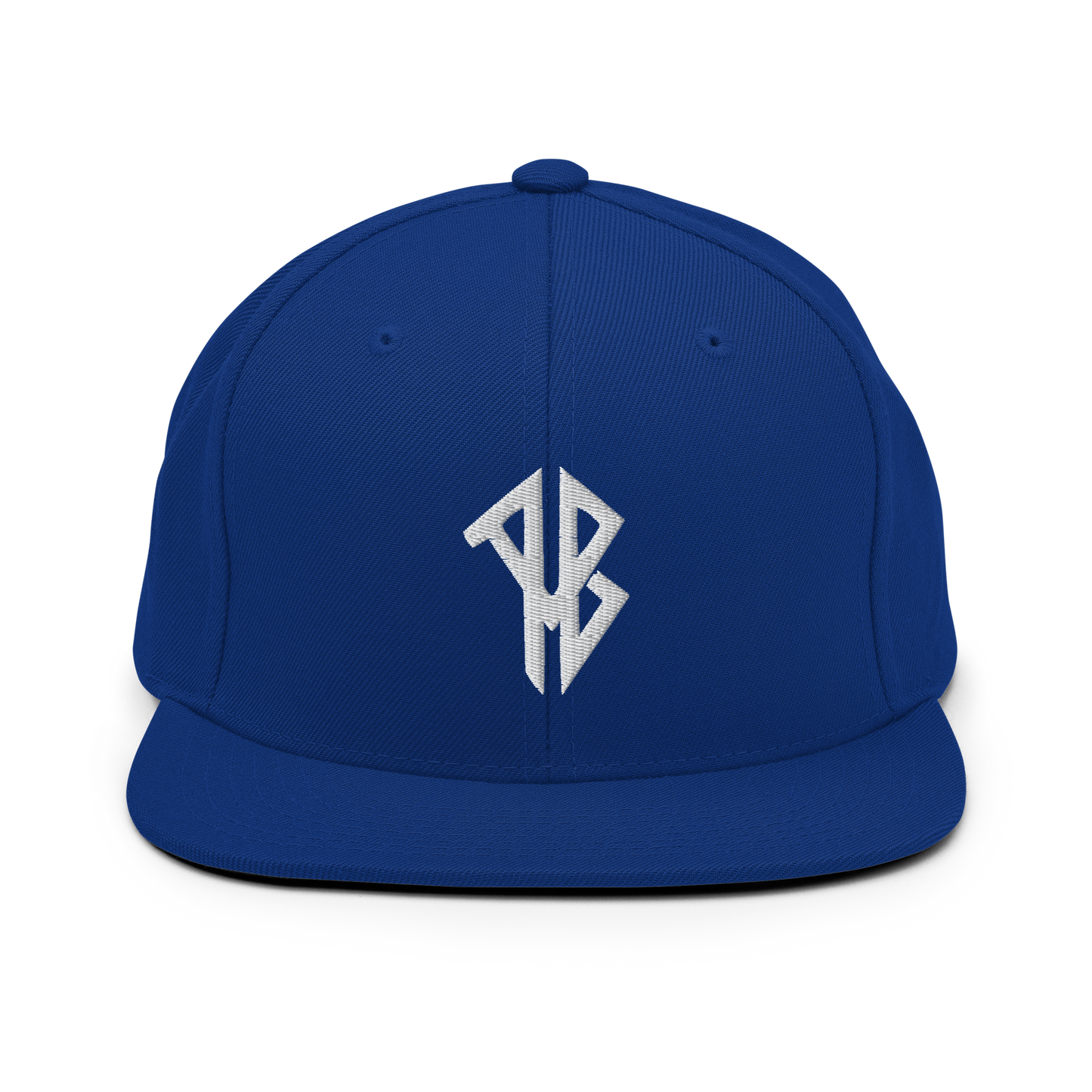 AlphaBroVR AB Logo Flat Brim Snapback