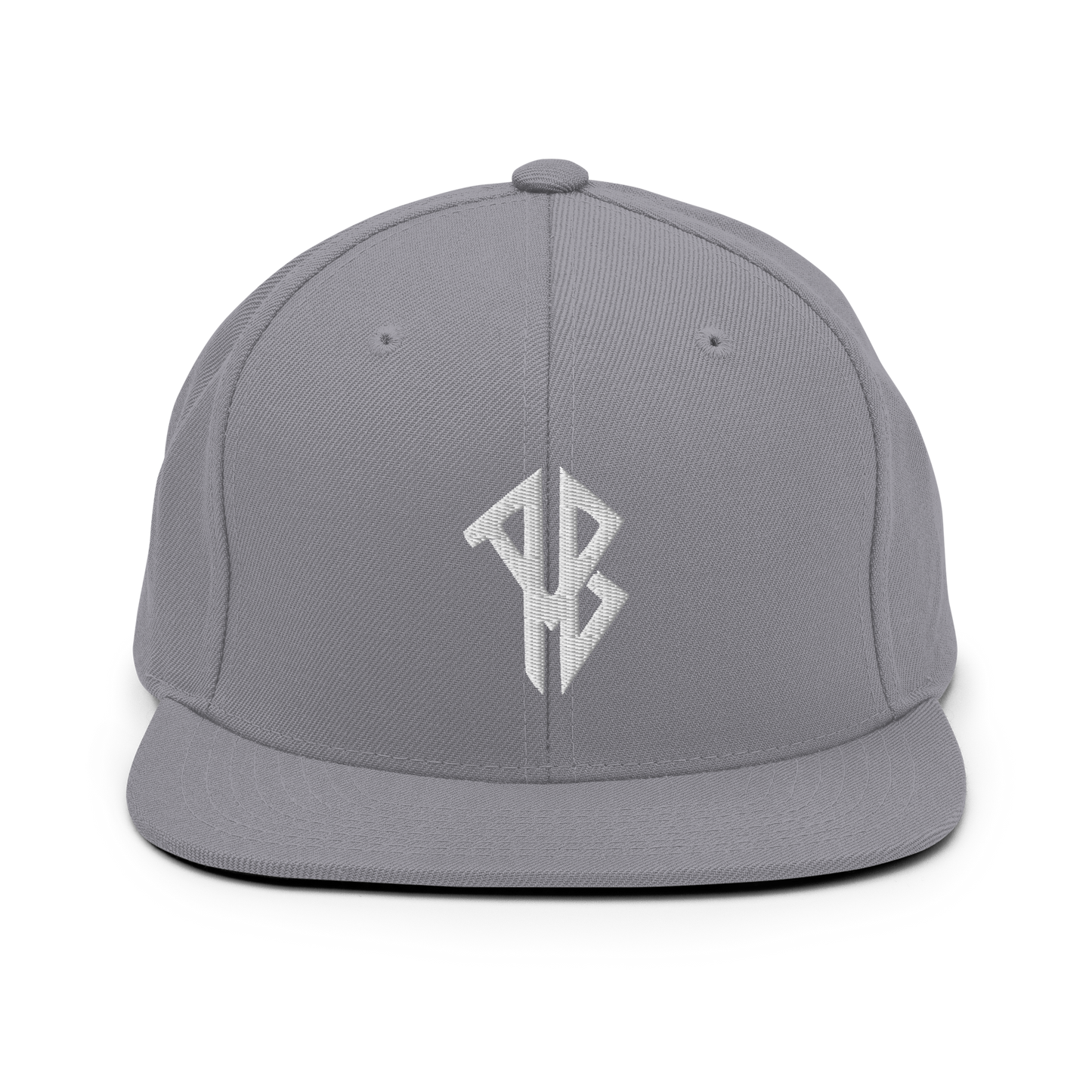 AlphaBroVR AB Logo Flat Brim Snapback