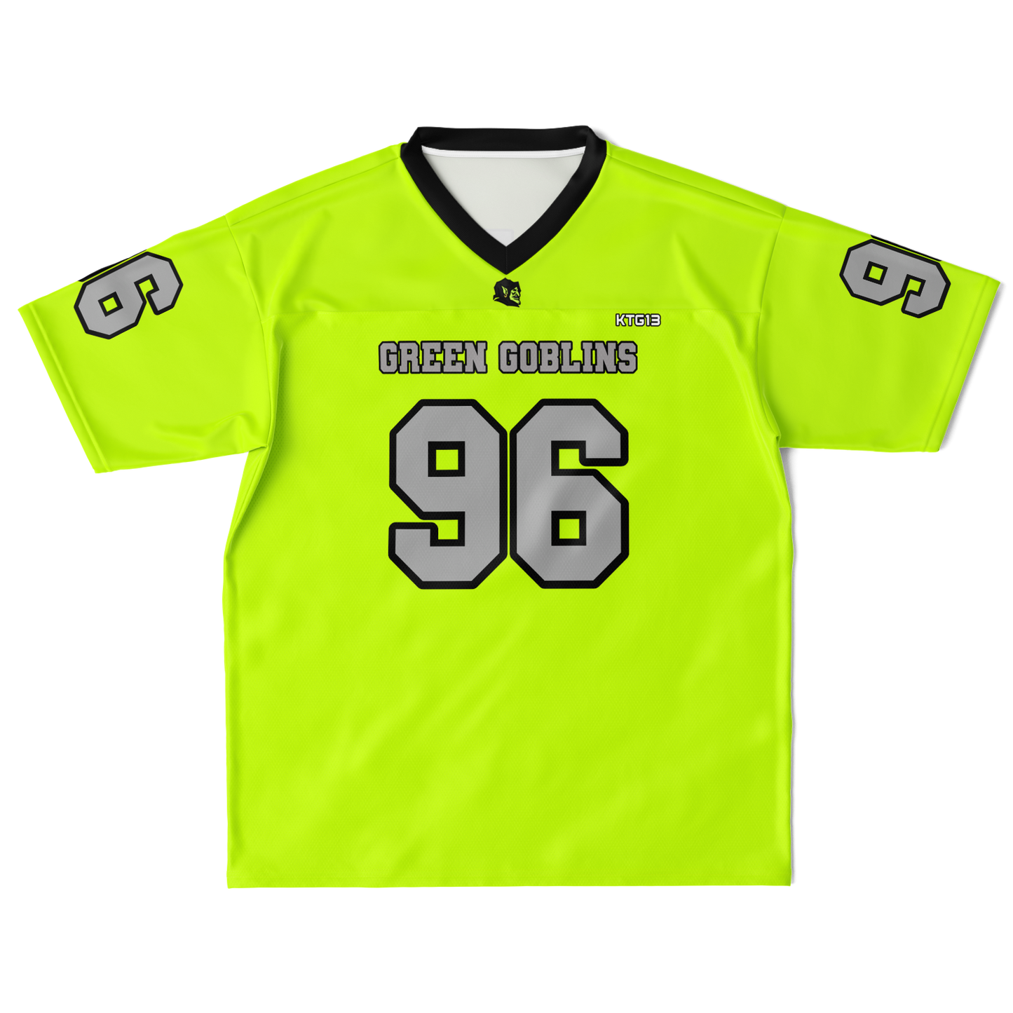 KTG13 TV CUSTOM Green Goblins Football Jersey