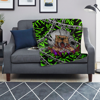 Pitbull Gaming Microfleece Blanket