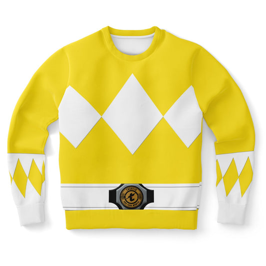 Adult MMPR 'Yellow Ranger' Sweatshirt