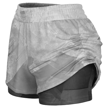 Women's 2-in-1 All Over Print Shorts