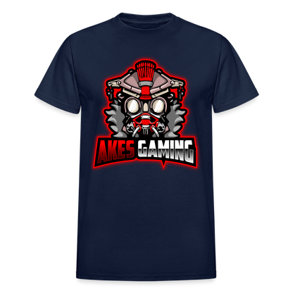 Adult Akes Gaming Logo T-Shirt - navy