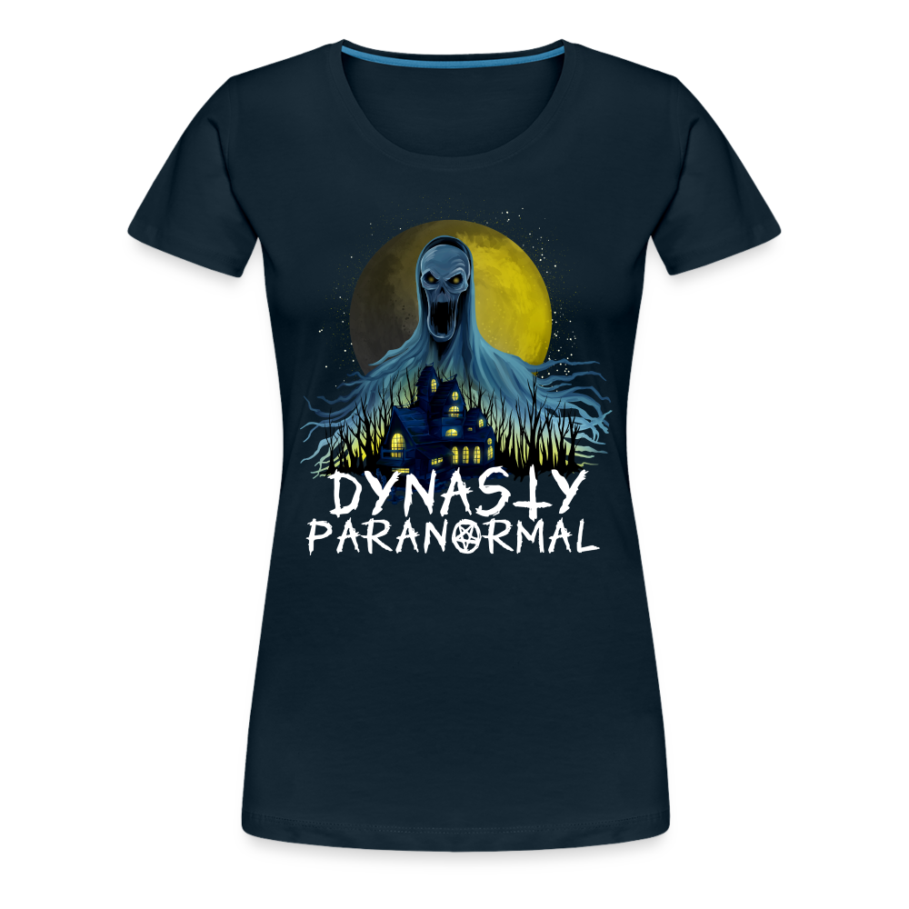 Women’s 'Dynasty Paranormal' Premium T-Shirt - deep navy