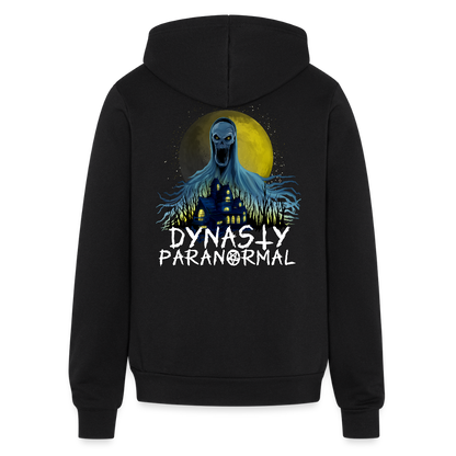 Adult 'Dynasty Paranormal' Zipped Hoodie - black