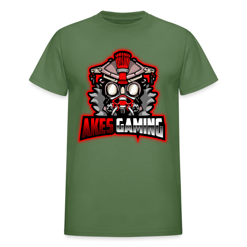 Adult Akes Gaming Logo T-Shirt - military green