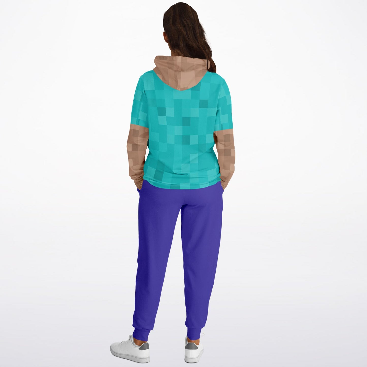MC Steve Character Adult Hoodie Jogger Set