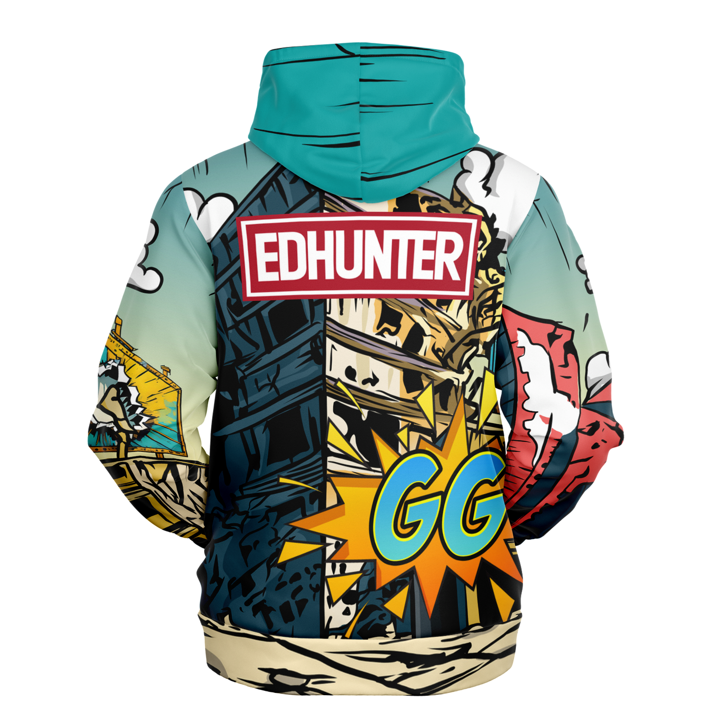 Adult Ed Hunter Gaming Fashion Hoodie