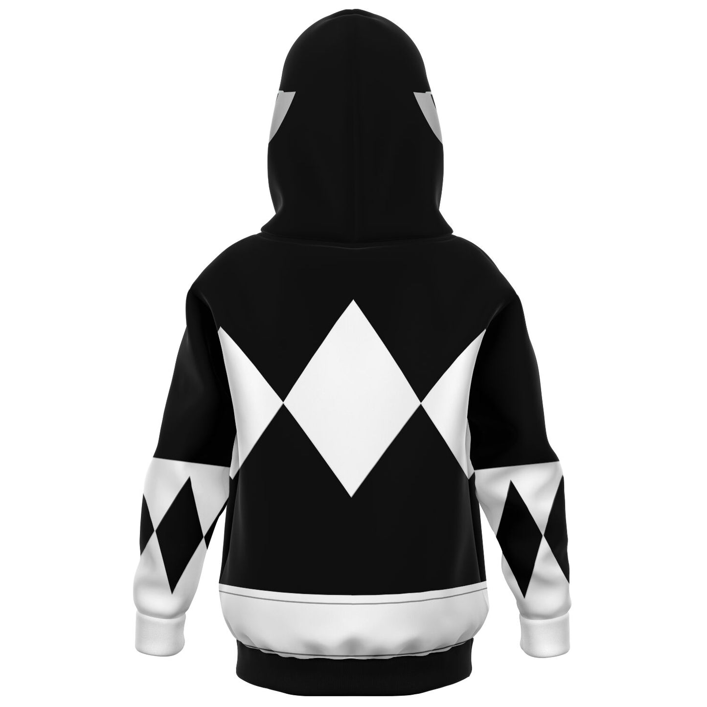 Youth MMPR 'Black Ranger' Pullover Hoodie