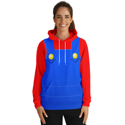 Adult Super Mario Bros Mario Hoodie
