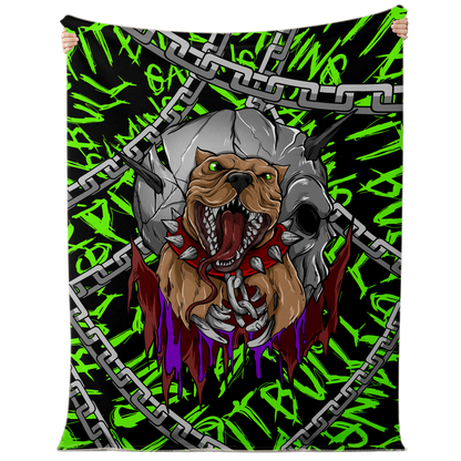 Pitbull Gaming Microfleece Blanket