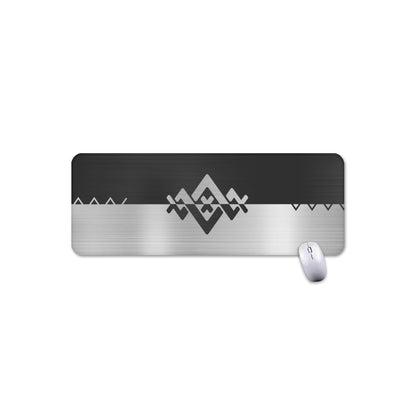 GU 'Monochrome Slate' Large Mouse Pad