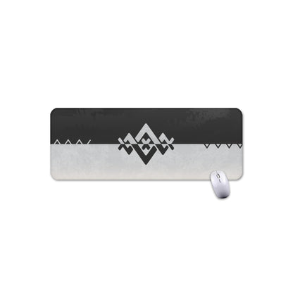 GU 'Monochrome Slate' Large Mouse Pad