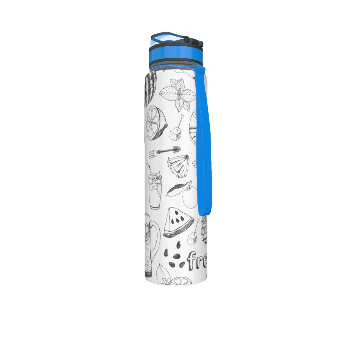 32oz All Over Print Sport Water Bottle