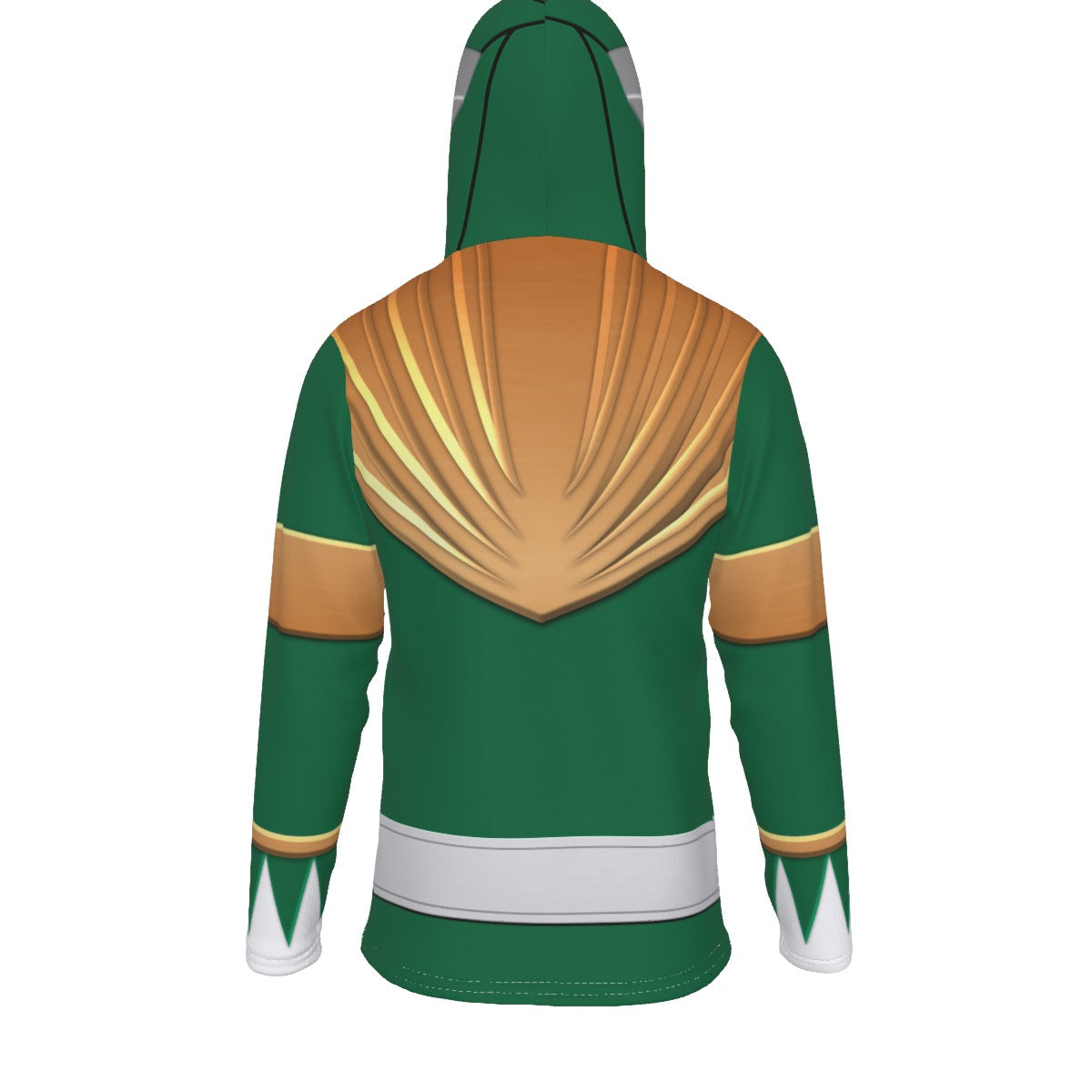 Men's REDGING3R 'Green Ranger' Fleece Hoodie With Mask