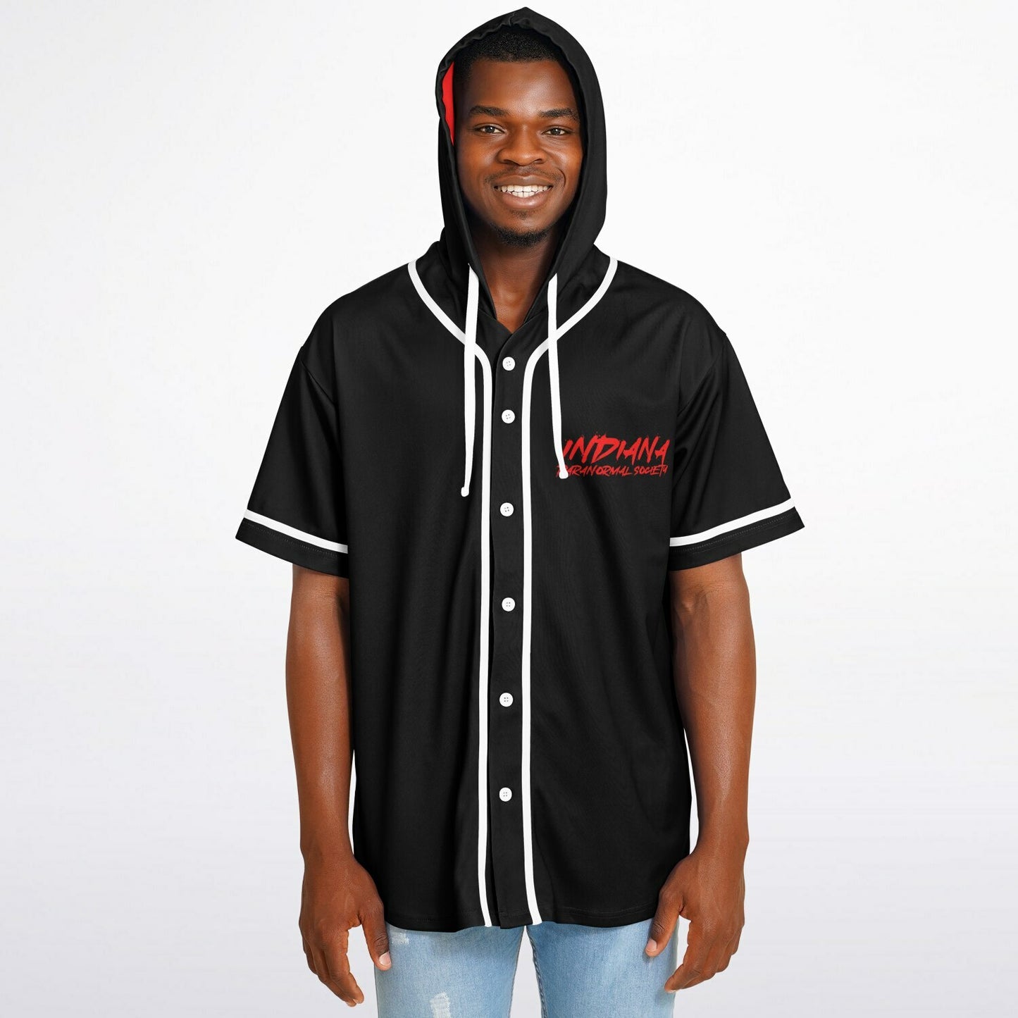 Adult 'Grave Encounters' Hooded Baseball Jersey