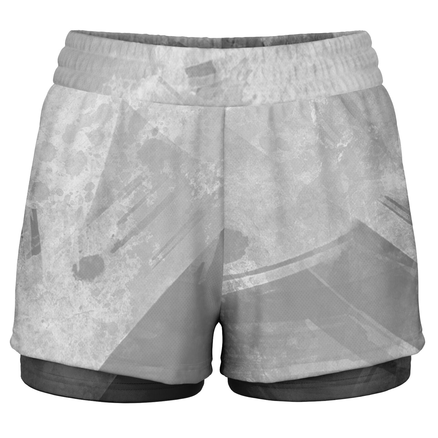 Women's 2-in-1 All Over Print Shorts