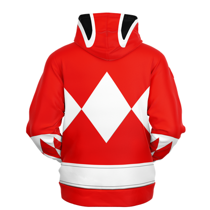 Adult MMPR 'Red Ranger' Pullover Hoodie