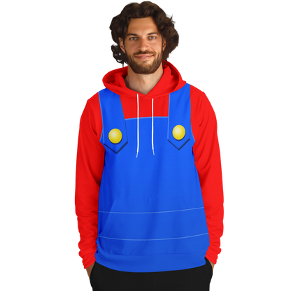 Adult Super Mario Bros Mario Hoodie