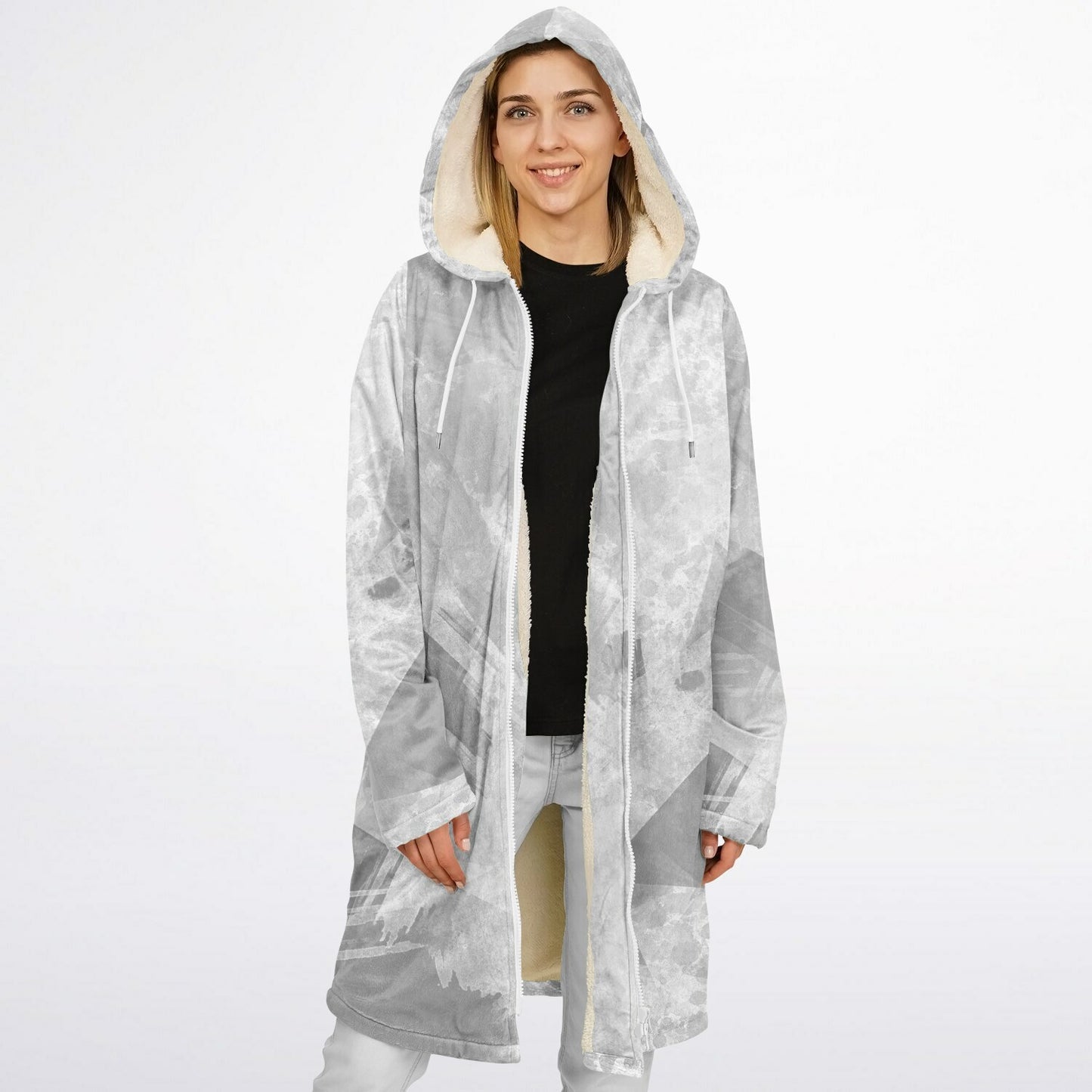 Adult All Over Print Zipper Cloak