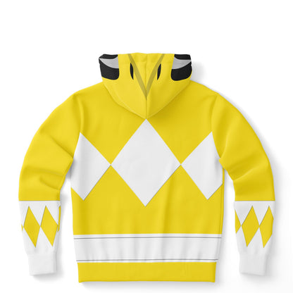 Adult MMPR 'Yellow Ranger' Hoodie
