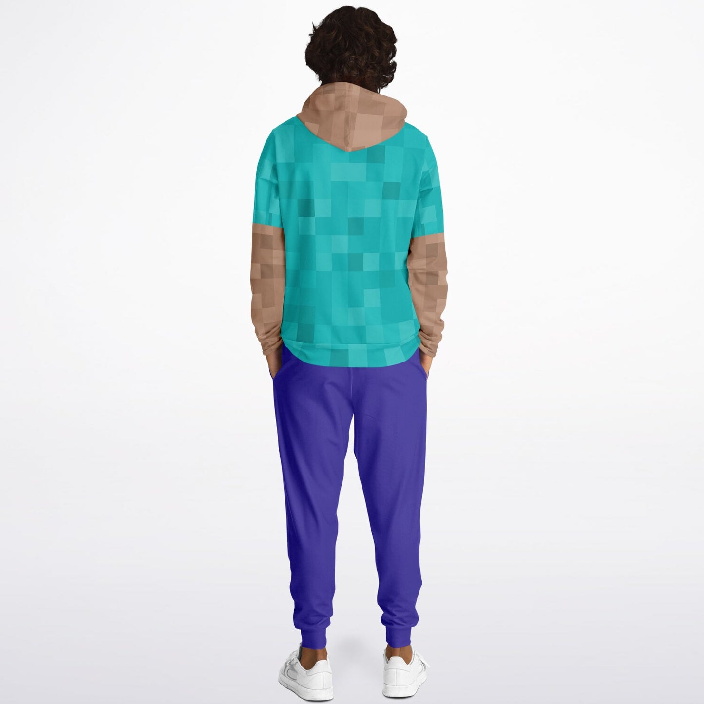 MC Steve Character Adult Hoodie Jogger Set