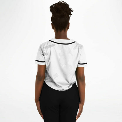 Women's iSLEYGaming 'SLEYNATION' Cropped Baseball Jersey
