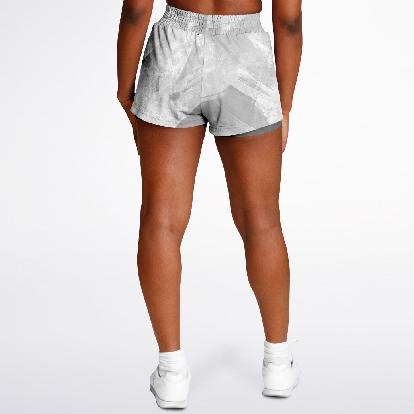 Women's 2-in-1 All Over Print Shorts