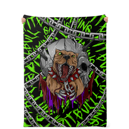 Pitbull Gaming Microfleece Blanket