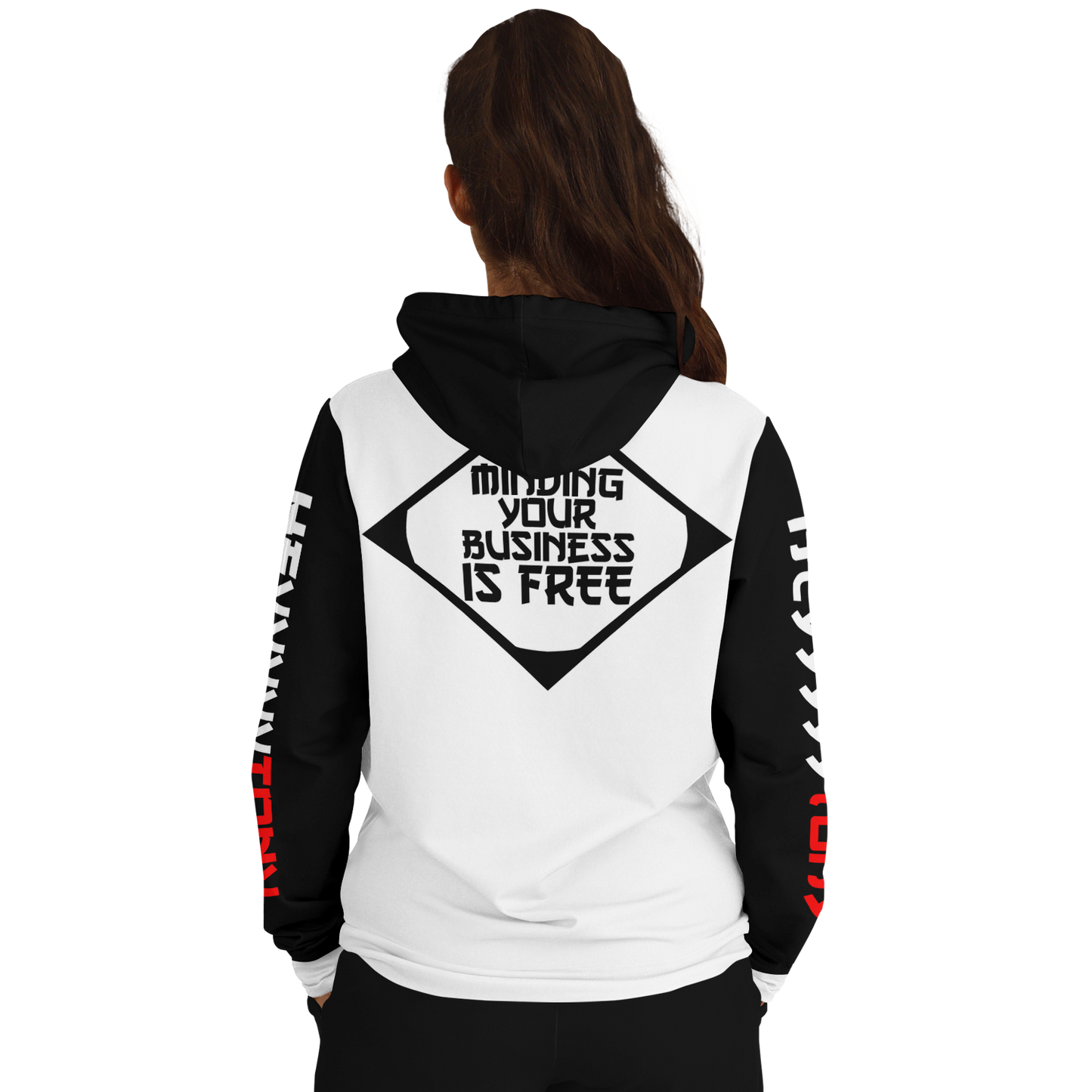Adult HeyyyyyTony 'Minding Your Business' Fashion Hoodie