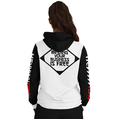 Adult HeyyyyyTony 'Minding Your Business' Fashion Hoodie