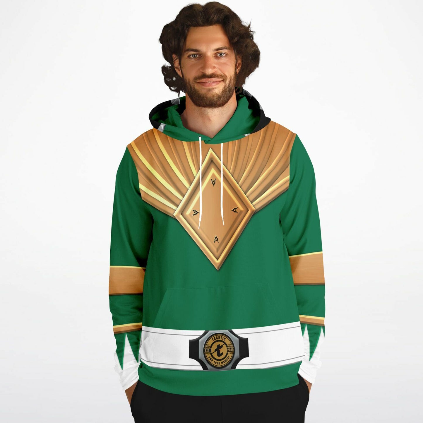 Adult MMPR 'Green Ranger' Pullover Hoodie