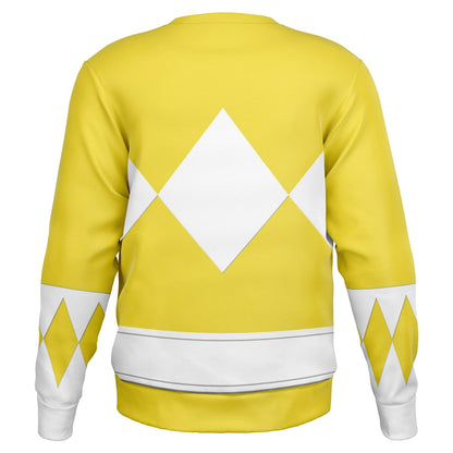 Adult MMPR 'Yellow Ranger' Sweatshirt