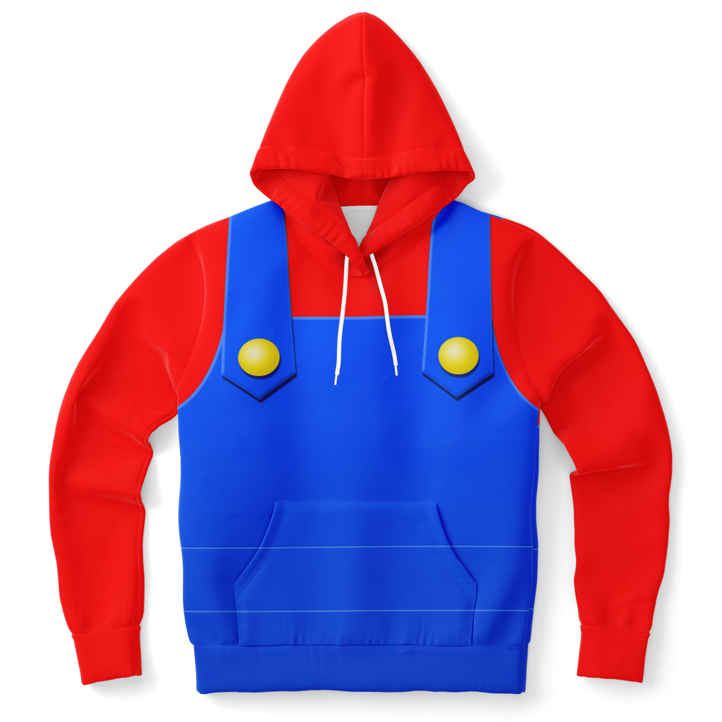 Adult Super Mario Bros Mario Hoodie