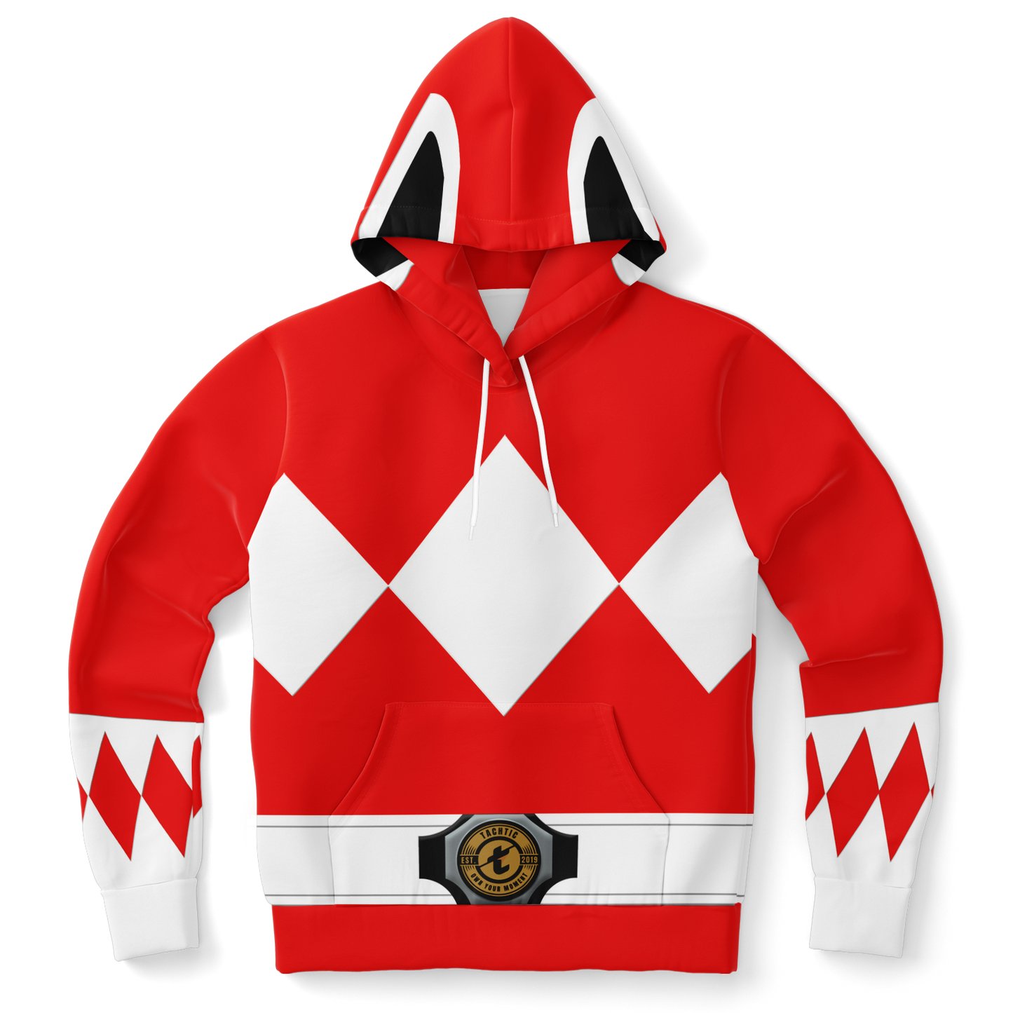 Adult MMPR 'Red Ranger' Pullover Hoodie