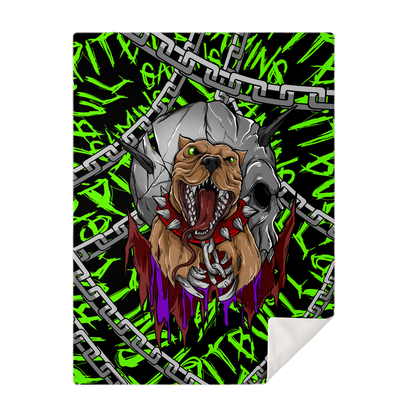 Pitbull Gaming Microfleece Blanket