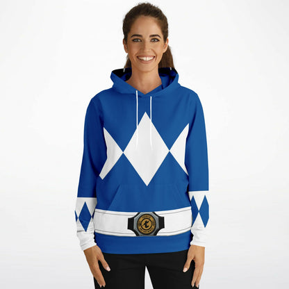 Adult MMPR 'Blue Ranger' Hoodie