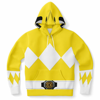 Adult MMPR 'Yellow Ranger' Hoodie