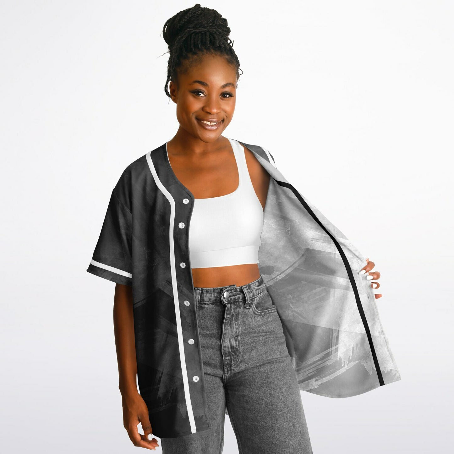 Adult All Over Print Reversible Baseball Jersey