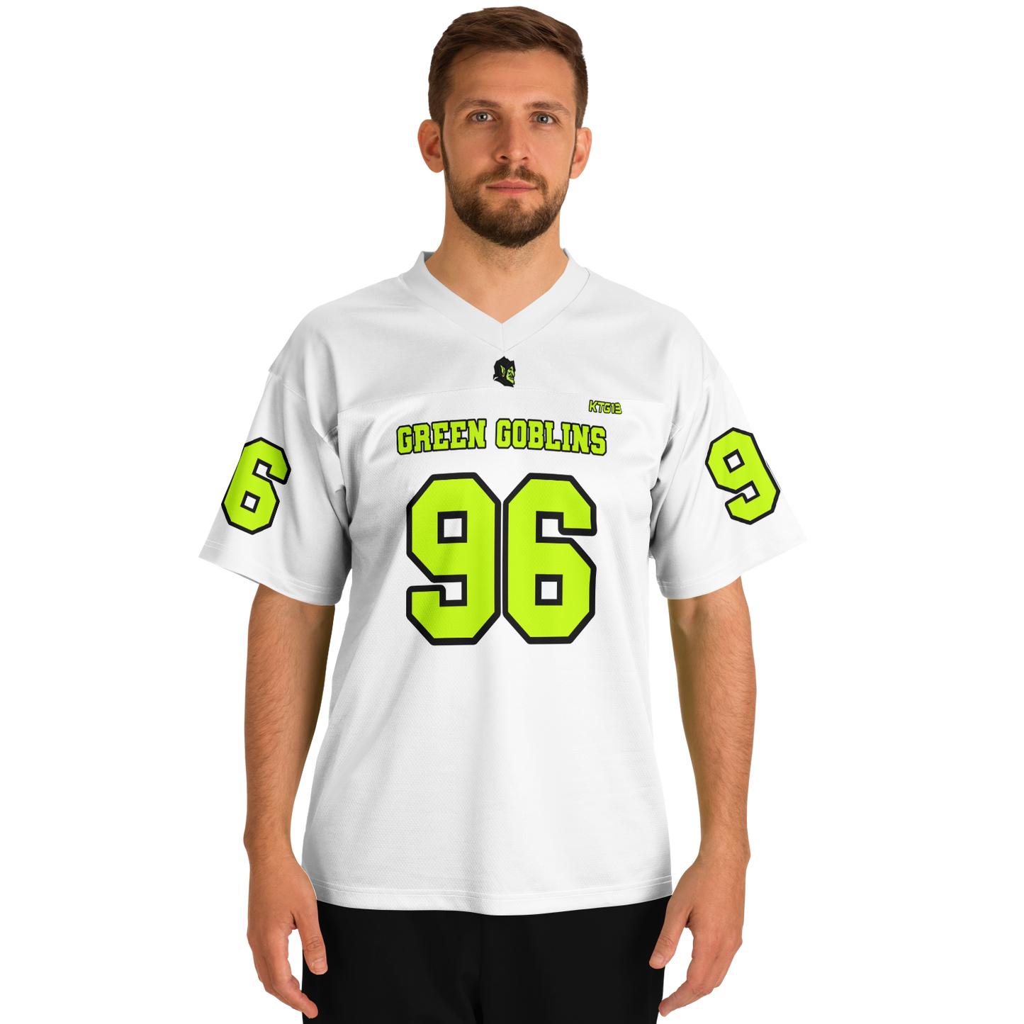KTG13 TV CUSTOM Green Goblins Football Jersey