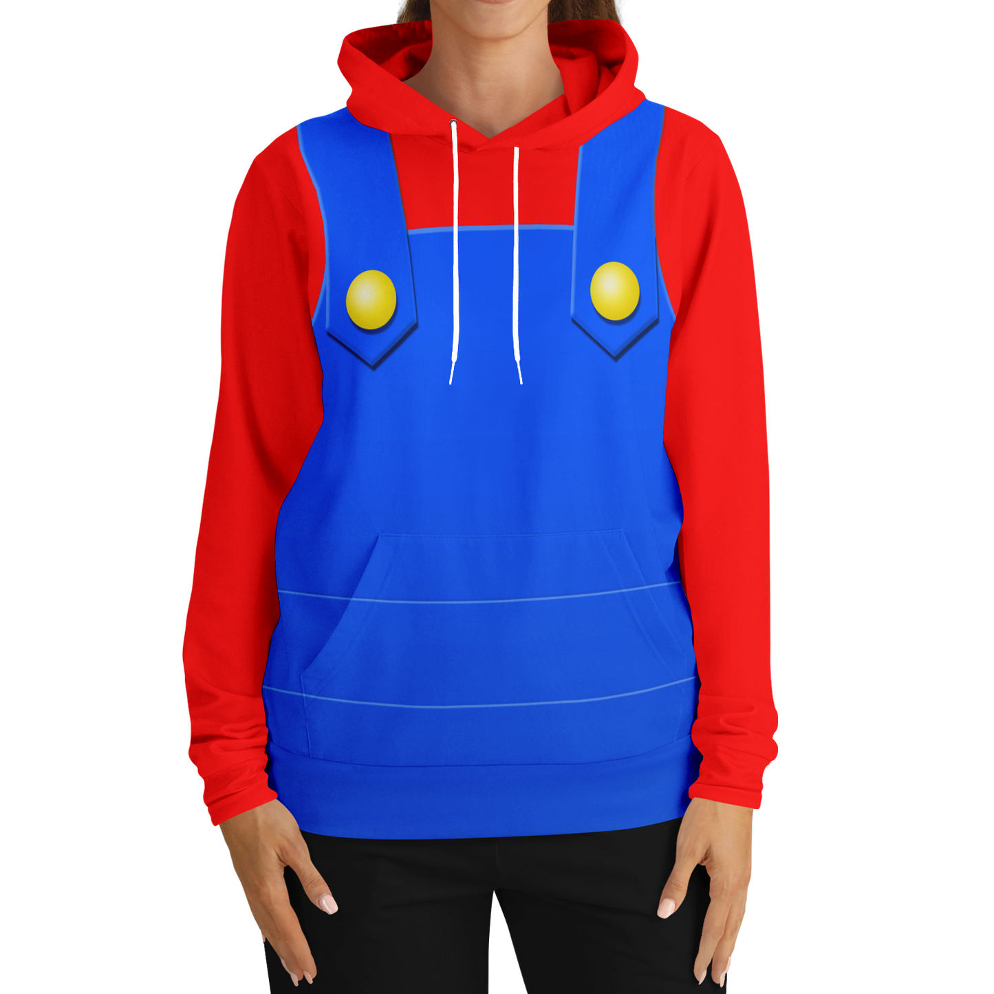 Adult Super Mario Bros Mario Hoodie