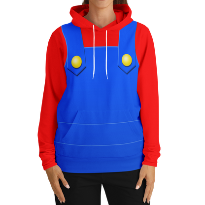 Adult Super Mario Bros Mario Hoodie